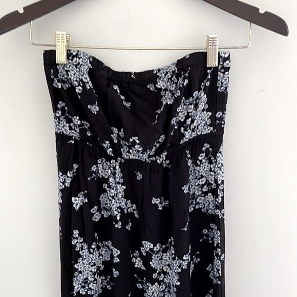 Old Navy Strapless Rayon Floral Dress. Size Small Petite - Picture 2 of 6
